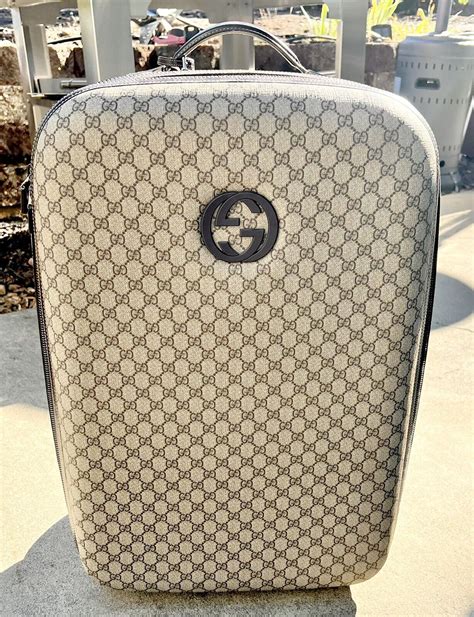 gucci luggage set for cheap|gucci luggage outlet.